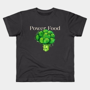 Broccoli - Power Food Kids T-Shirt